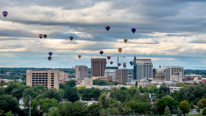 Boise Airport is an international airport serving Boise, in Idaho, United States of America.